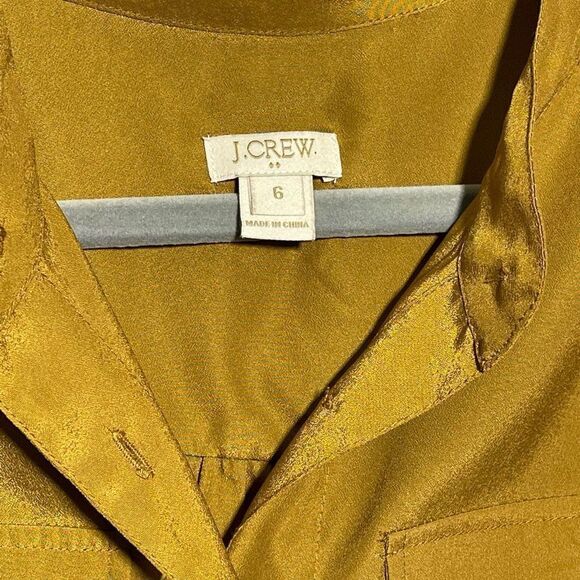 J. CREW Button Down Tank - Picture 3 of 5